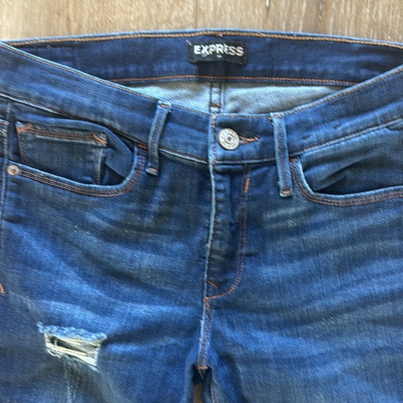 Mid Rise Express Denim Jeans - Picture 2 of 6